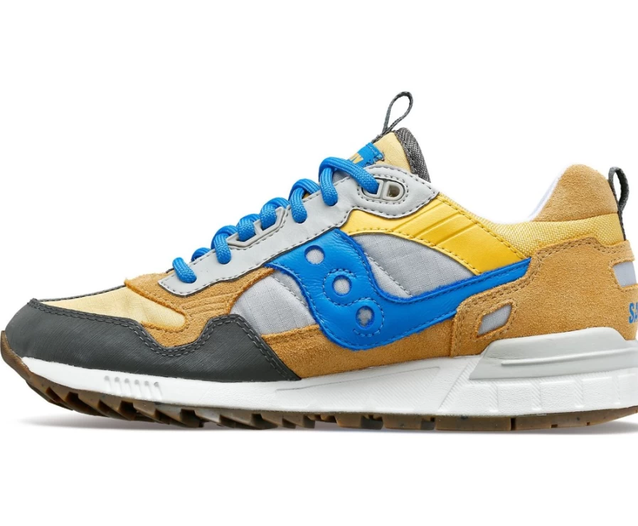 Saucony Shadow 5000 Unisex Outdoor Sneakers in Navy for Hiking & Trail Running