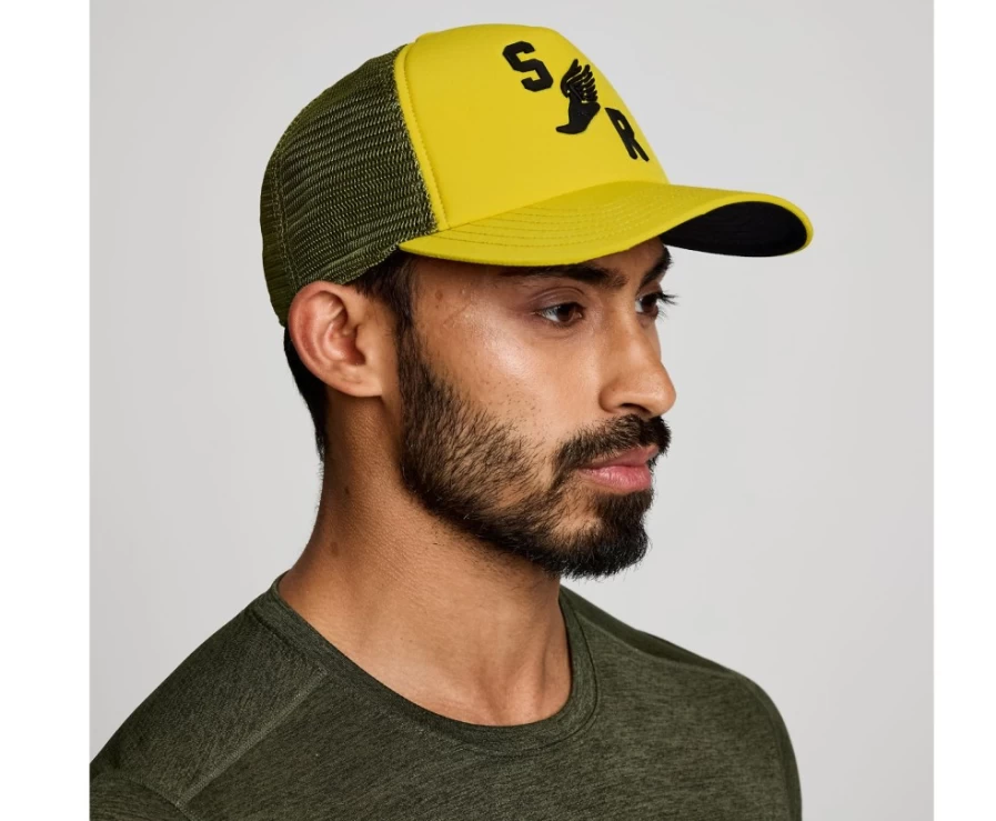 Saucony Unisex Arroyo Graphic Foamie Trucker Hat