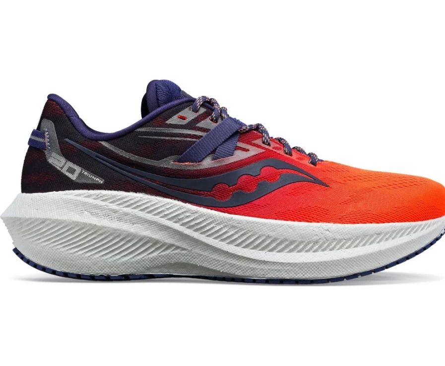 Saucony Men's Triumph 20 Running Shoes in Vizipro Color
