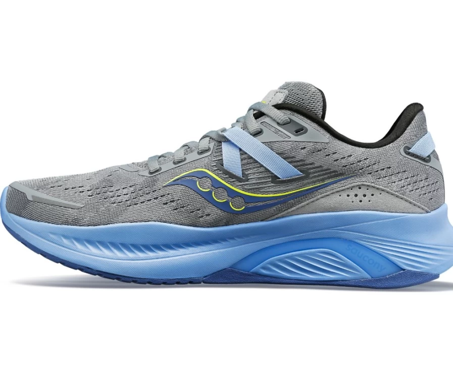 Saucony Women's Guide 16 Wide Running Shoes in Fossil Color