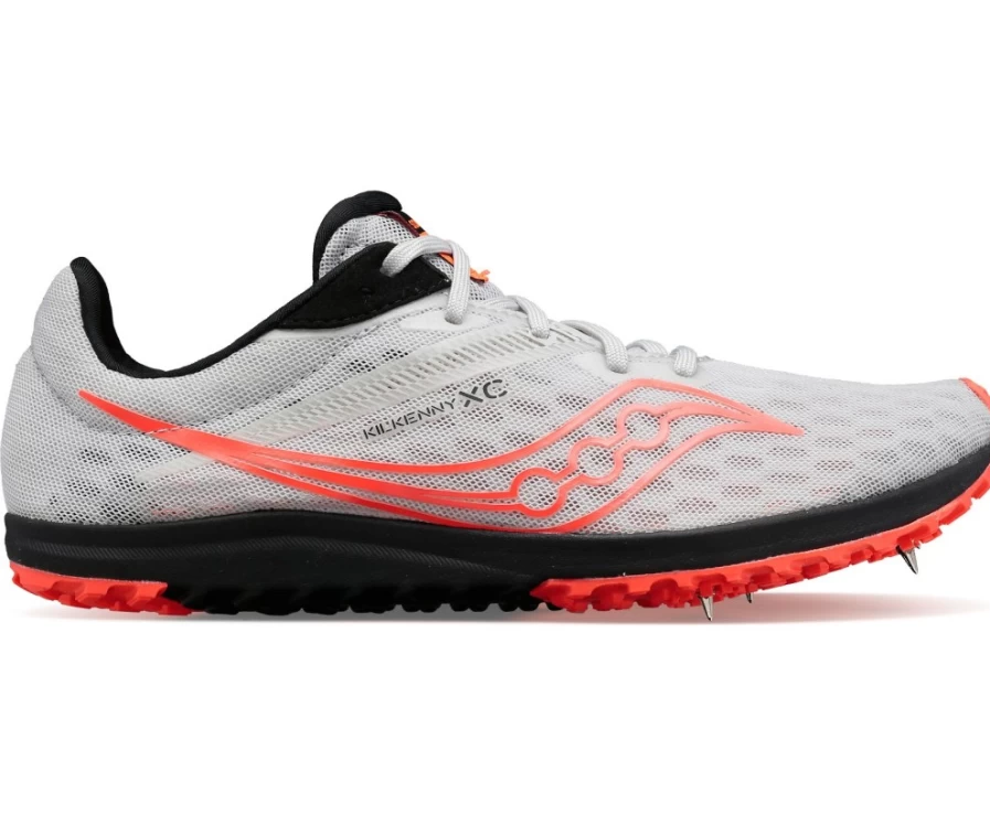 Saucony Men's Kilkenny XC9 Flat Running Shoes in Fog