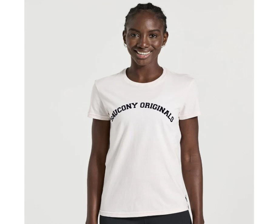 Saucony Women's Sand Rested Comfort T-Shirt for Casual Wear