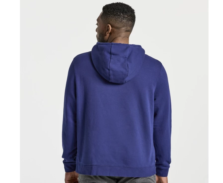 Saucony Men's Sodalite Rested Hoodie - Comfortable Pullover Sweatshirt for Casual Wear