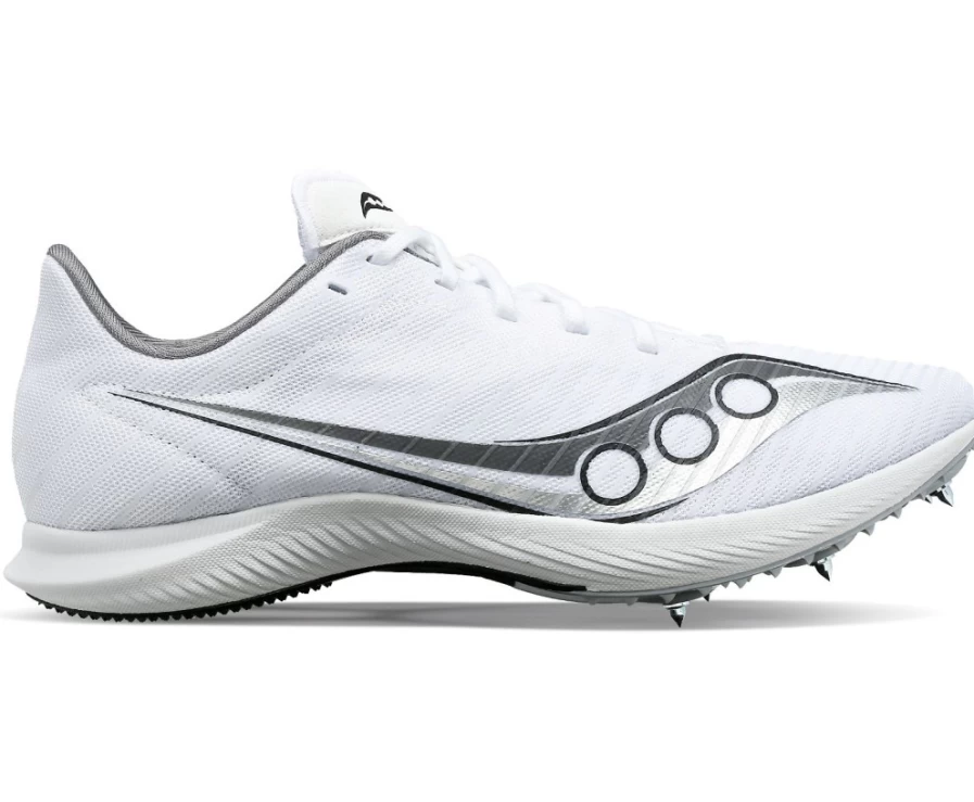 Saucony Women's Velocity MP Running Shoes in White | Lightweight & Responsive Design