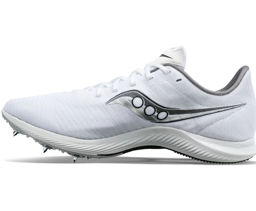 Saucony Women's Velocity MP Running Shoes in White | Lightweight & Responsive Design
