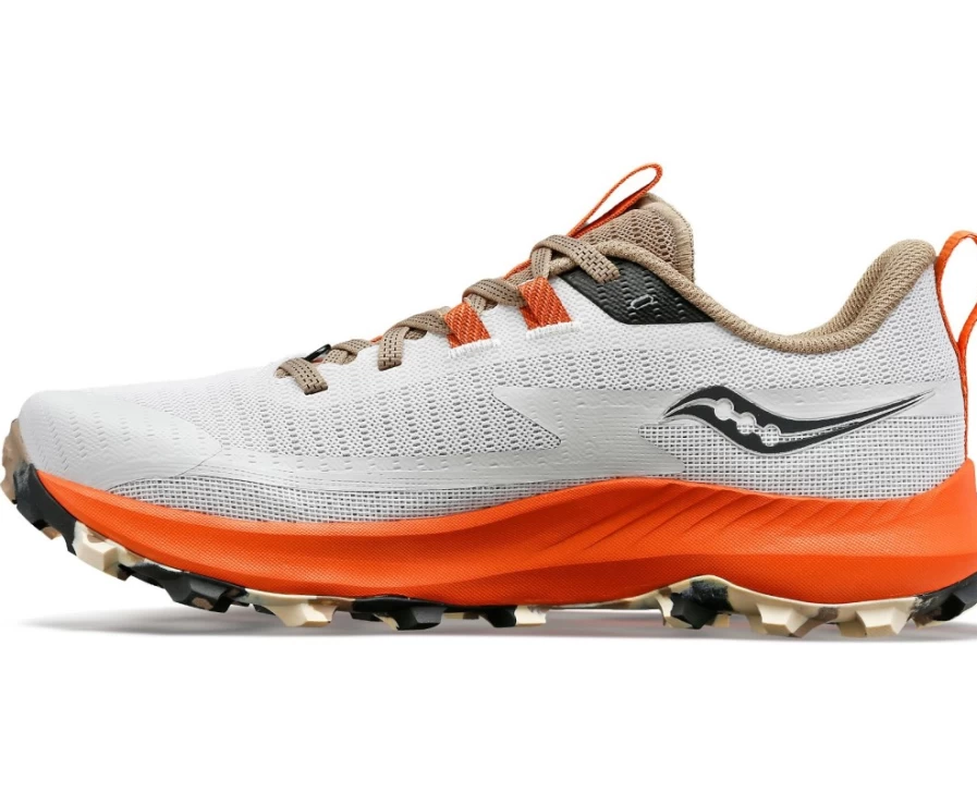 Saucony Women's Peregrine 13 Trail Running Shoes in Fog