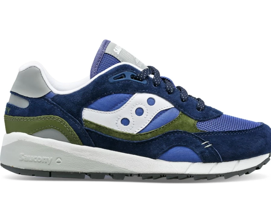Saucony Shadow 6000 Premium Men's Running Shoes in Navy