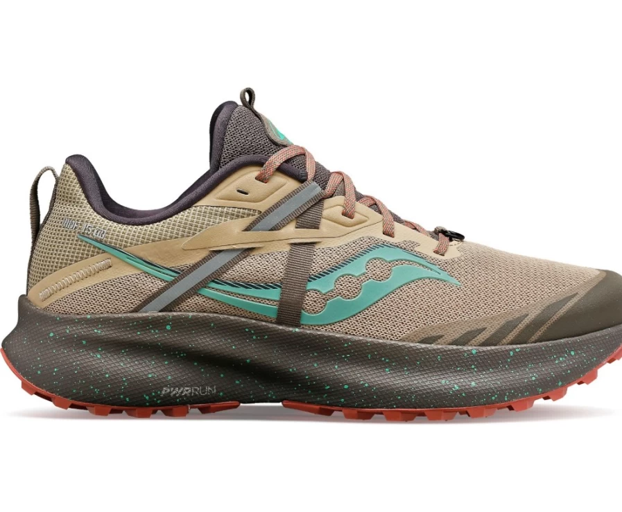 Saucony Women's Ride 15 Running Shoes - Desert Color for Women