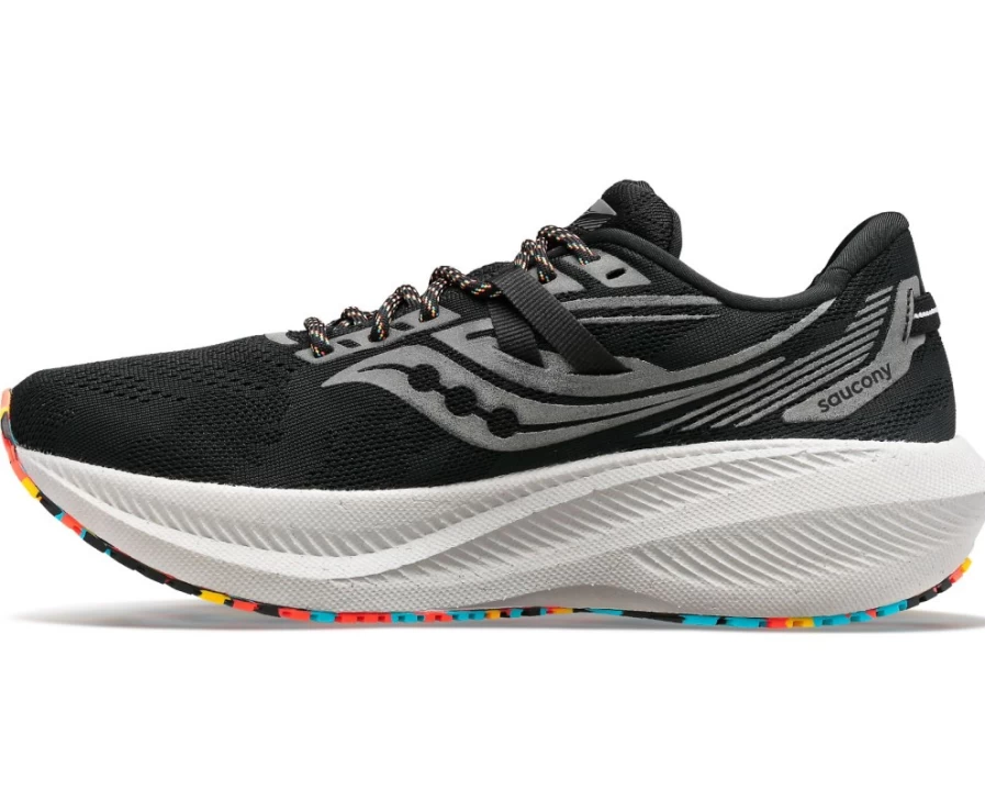 Saucony Men's Triumph 20 Running Shoes - Night Vizion Colorway