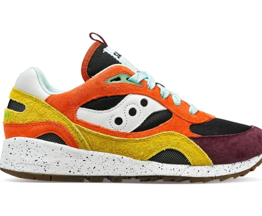 Saucony Women's Shadow 6000 Trail Running Shoes in Coral