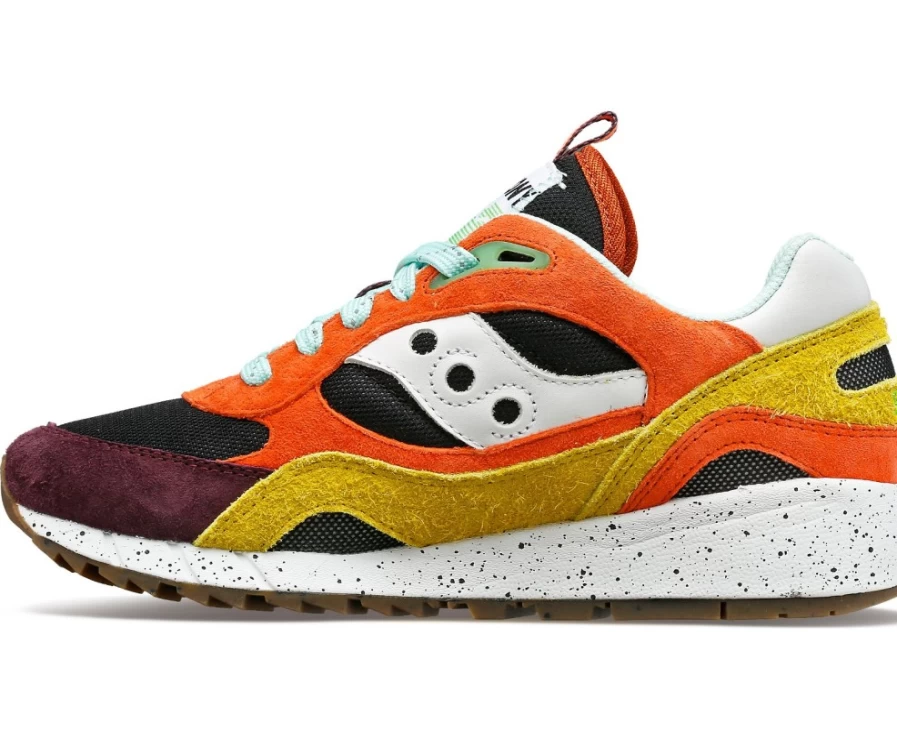 Saucony Women's Shadow 6000 Trail Running Shoes in Coral