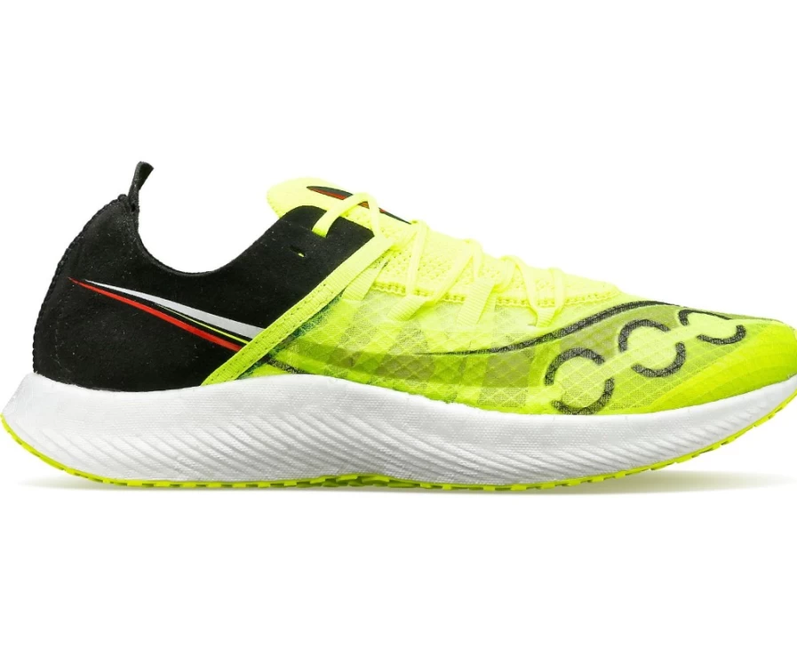 Saucony Men's Sinister Running Shoes in Citron - Lightweight & Stylish Sneakers