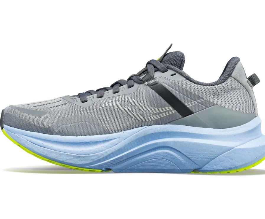 Saucony Women's Tempus Wide Running Shoes in Fossil Color