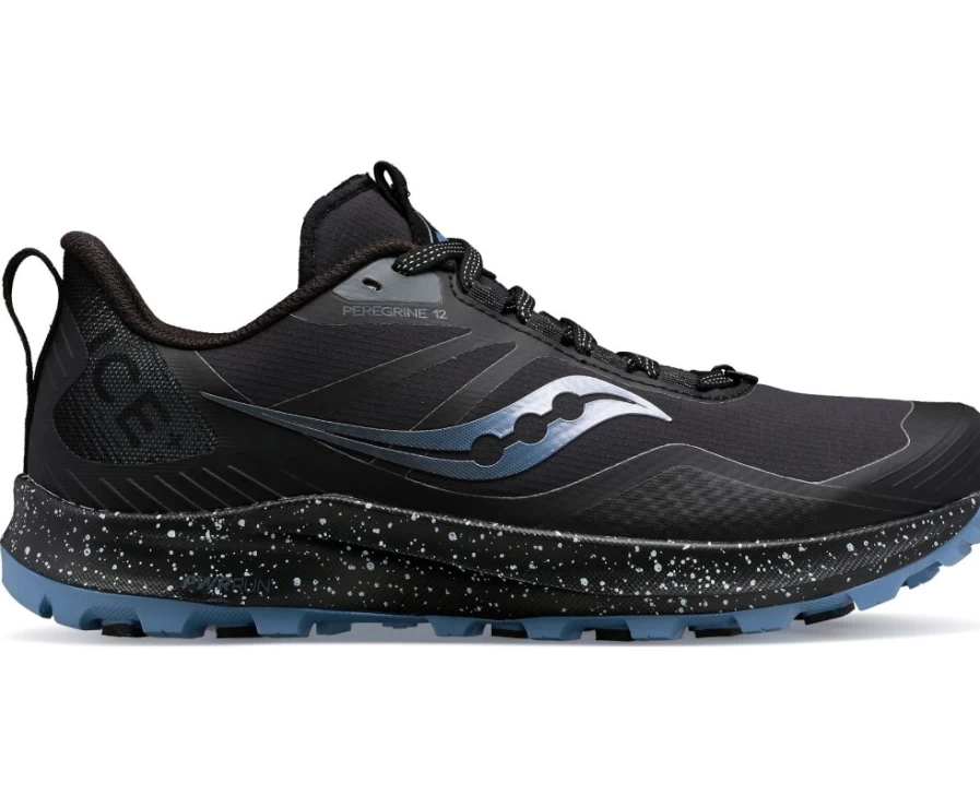 Saucony Women's Peregrine Ice+ 3 Trail Running Shoes - Black