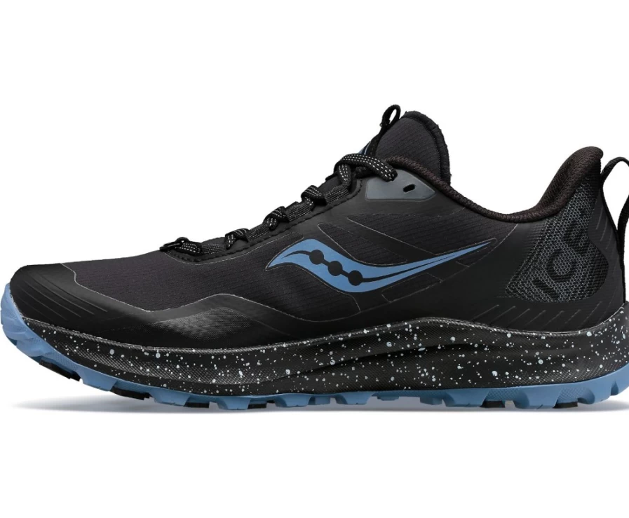 Saucony Women's Peregrine Ice+ 3 Trail Running Shoes - Black