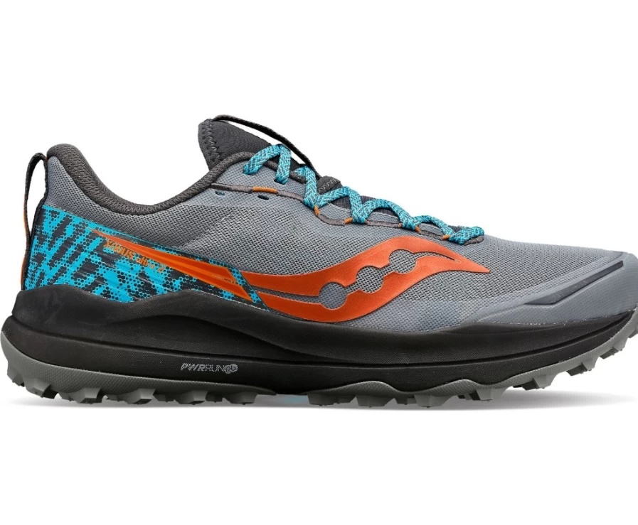 Saucony Men's Xodus Ultra 2 Trail Running Shoes - Fossil