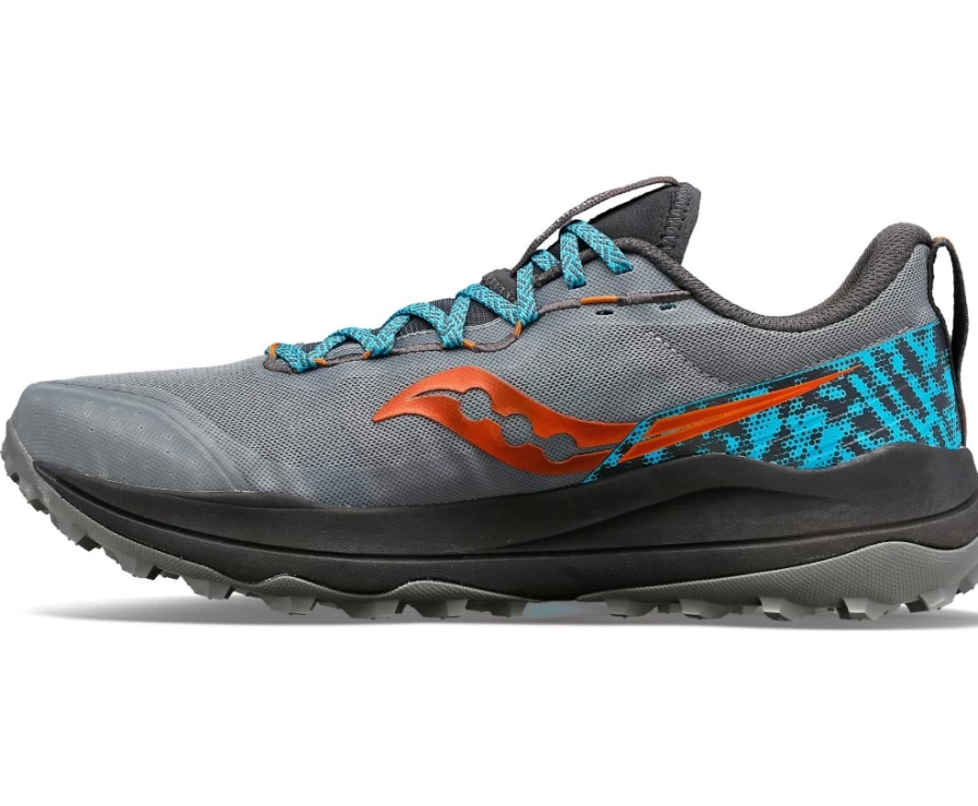 Saucony Men's Xodus Ultra 2 Trail Running Shoes - Fossil