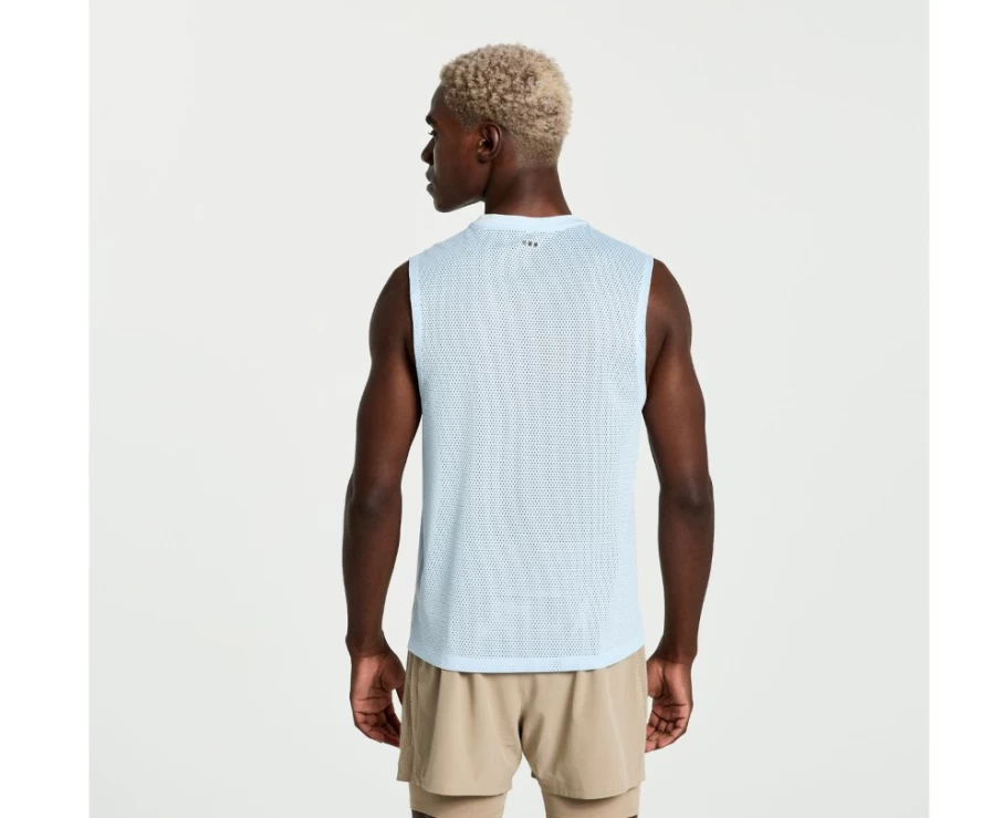 Saucony Men's Vapor Elevate Sleeveless Performance Top