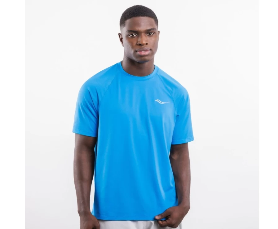 Men's Saucony X Cycora® Ocean Short Sleeve Running Shirt