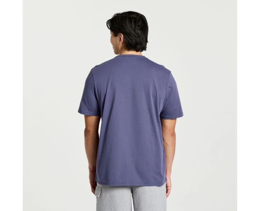 Saucony Men's Horizon Heather Graphic Rested T-Shirt