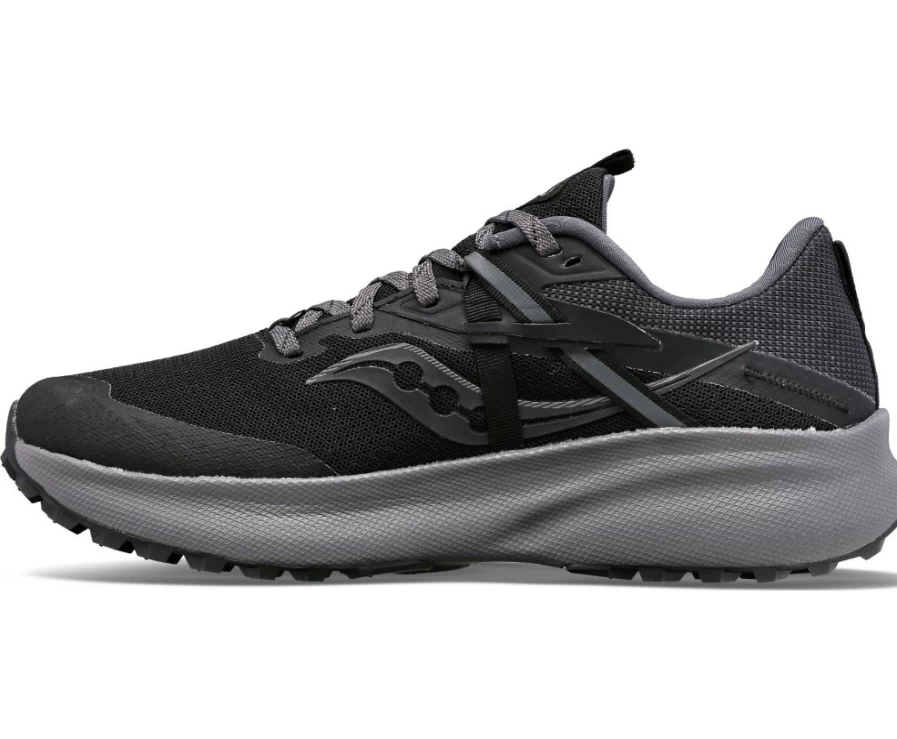 Saucony Women's Ride 15 TR GTX Trail Running Shoes - Black Waterproof Gore-Tex