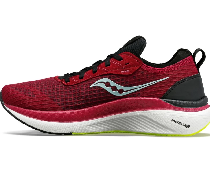 Saucony Women's Freedom Crossport Running Shoes in Berry Color for Enhanced Comfort and Performance