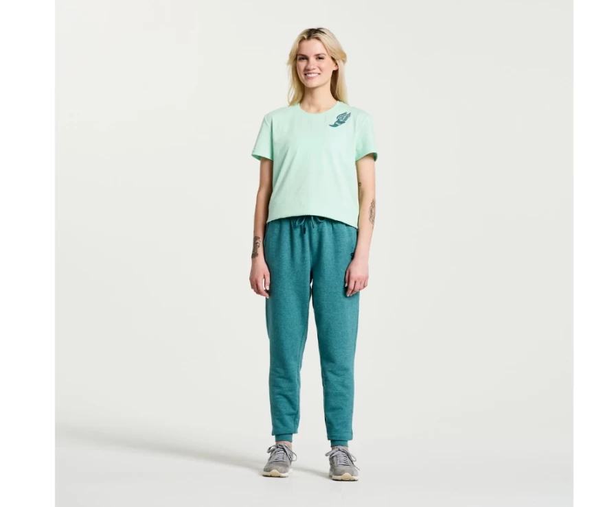 Saucony Women's Atmos Graphic Relaxed Fit T-Shirt