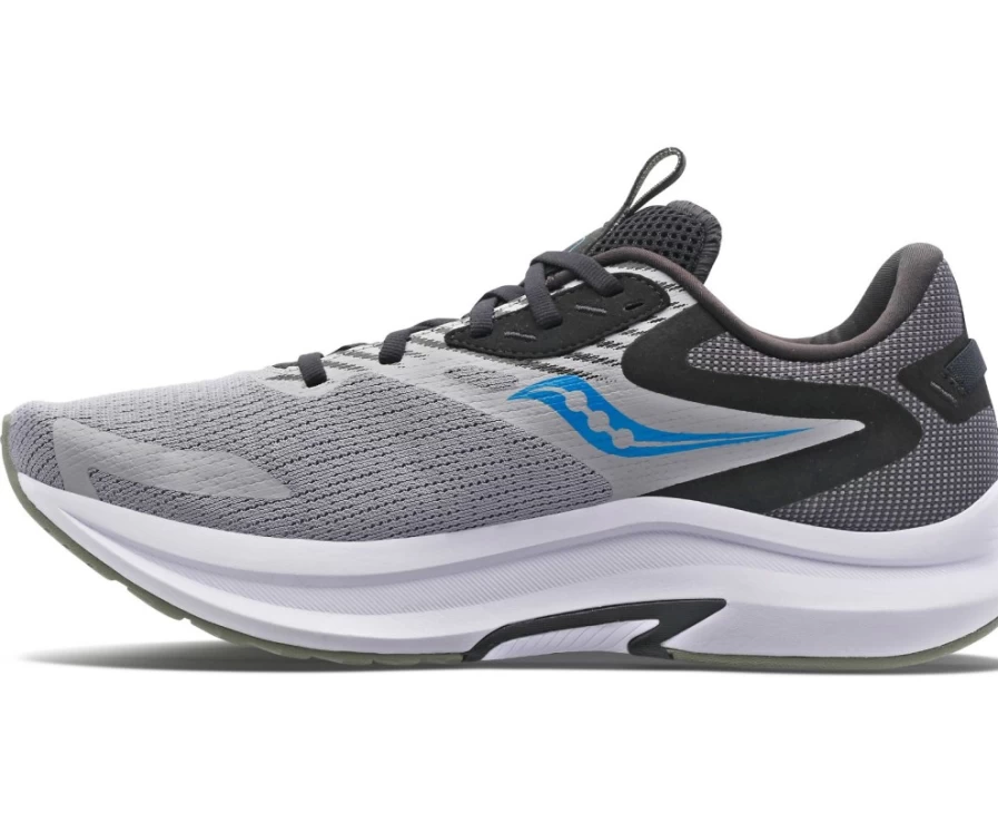Saucony Men's Axon 2 Running Shoes in Alloy - Lightweight & Responsive