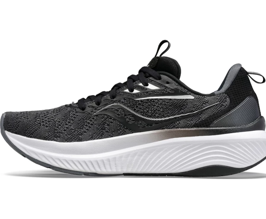 Saucony Women's Echelon 9 Wide Running Shoes in Black