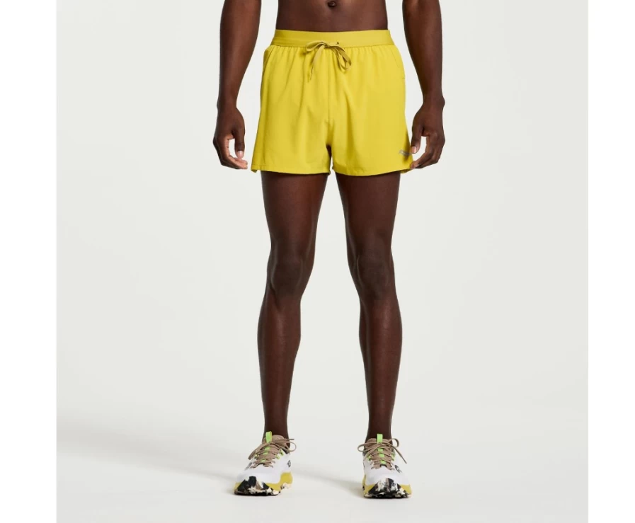 Saucony Men's Outpace 3" Short - Arroyo Running Shorts for Men
