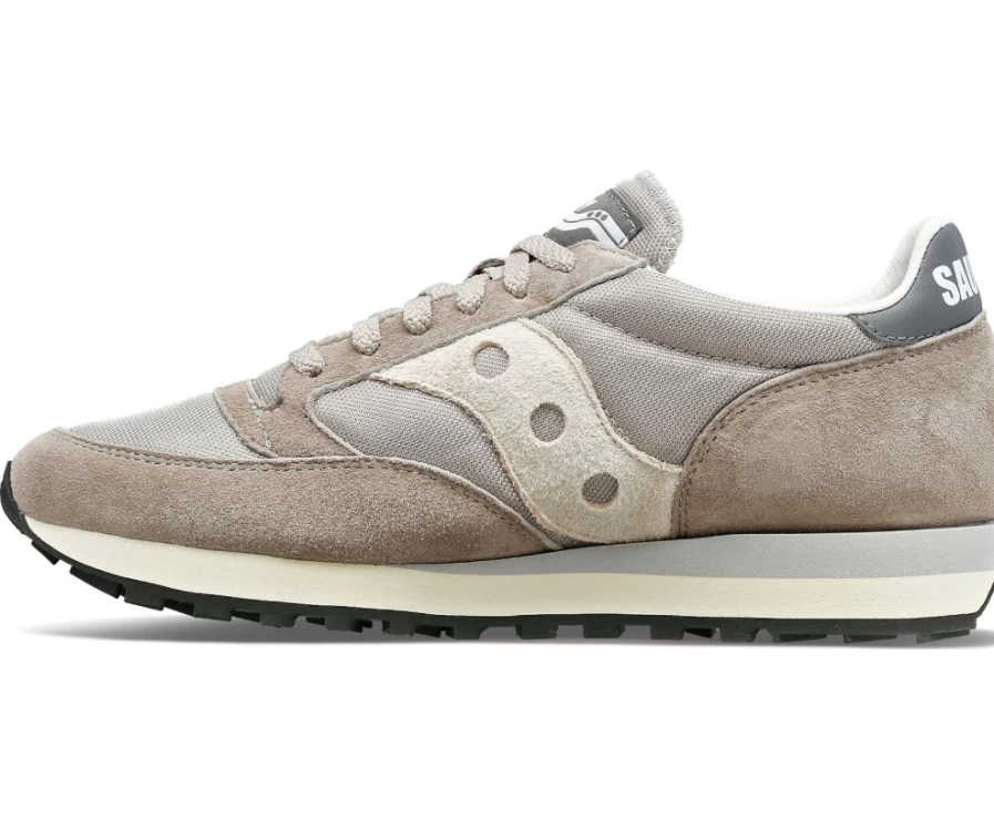 Saucony Jazz 81 Unisex Sneakers in Grey - Classic Retro Running Shoes