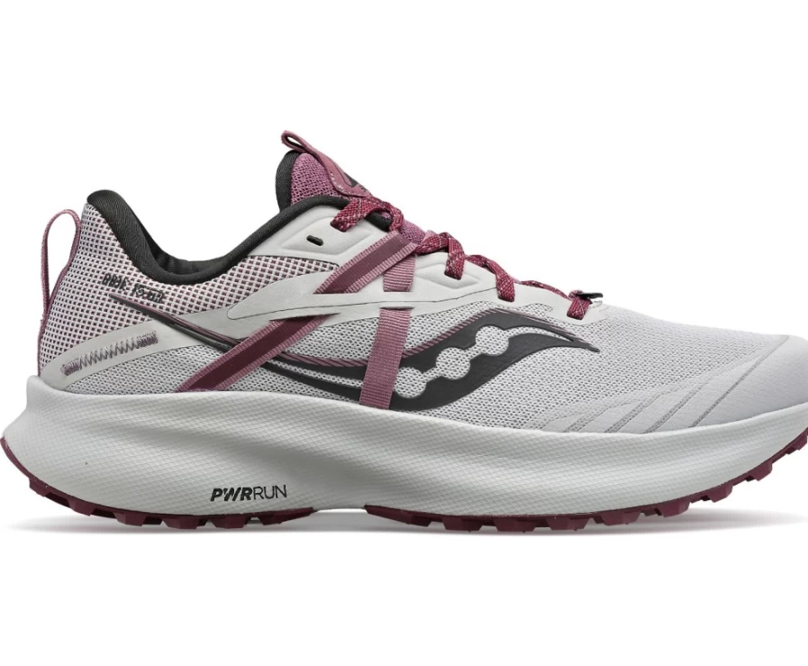 Saucony Women's Ride 15 Running Shoes in Fog - Lightweight Comfort for Women Runners