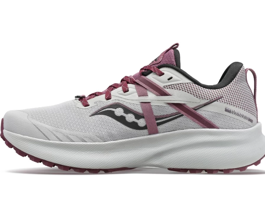 Saucony Women's Ride 15 Running Shoes in Fog - Lightweight Comfort for Women Runners