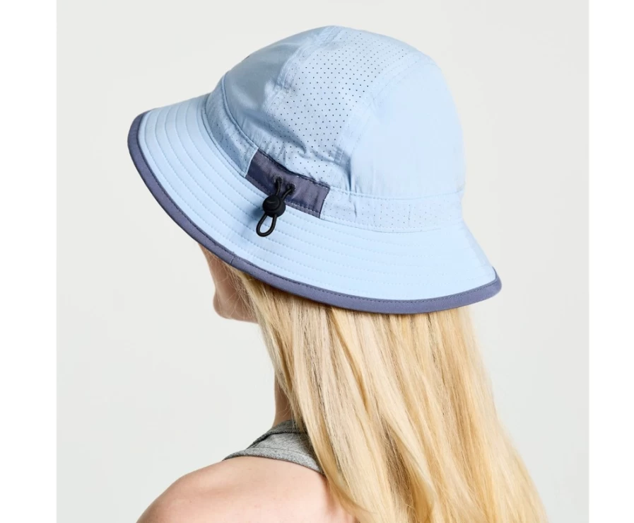 Saucony Women's Ether Outpace Bucket Hat - Lightweight & Stylish Sun Protection