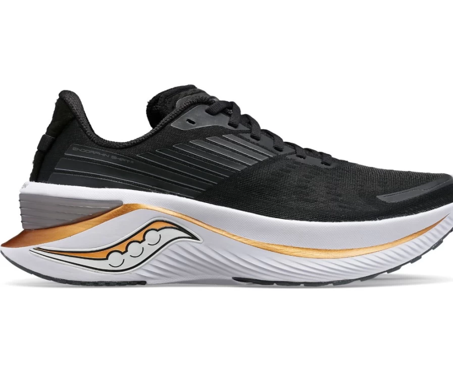 Saucony Men's Endorphin Shift 3 Wide Running Shoes - Black
