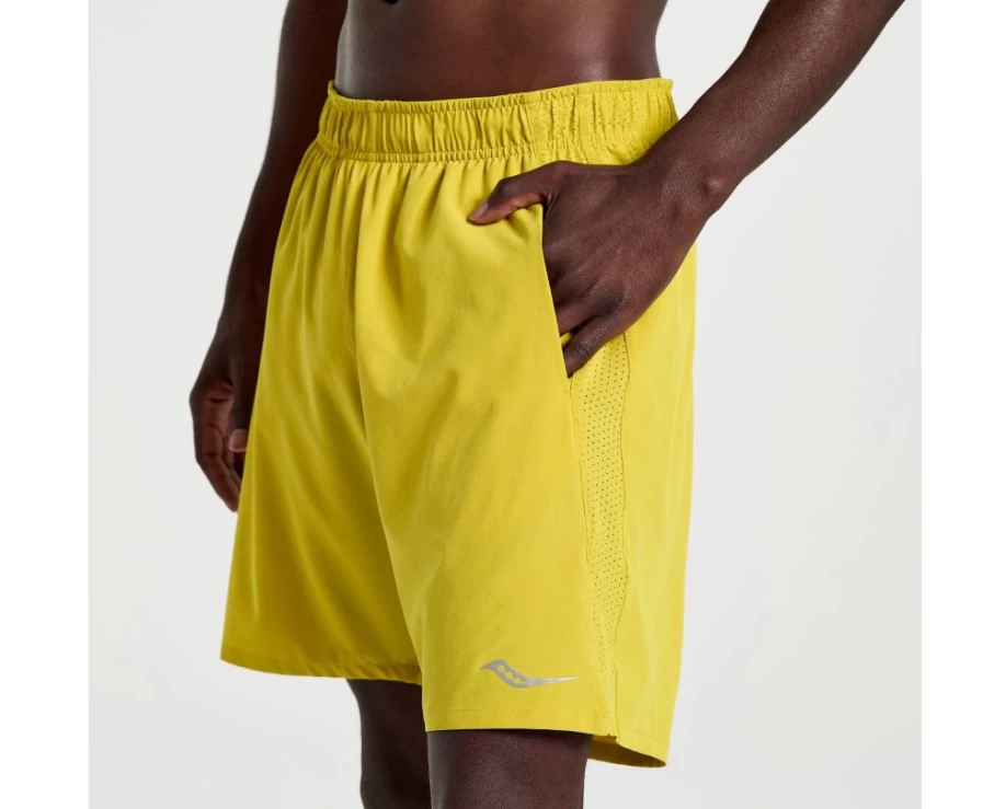 Saucony Men's Outpace 7" Short in Arroyo - Lightweight Running Shorts for Men